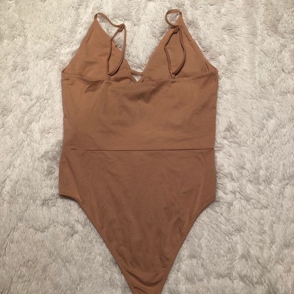 NWOT Forever 21 tan body suit - Picture 4 of 4
